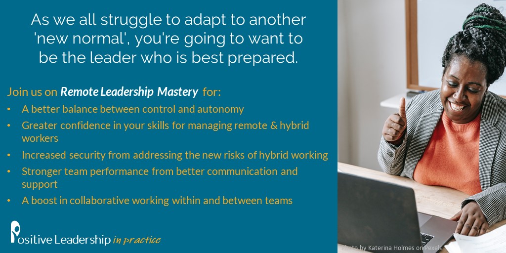 People_Purpose's tweet photo. Remote Leadership Mastery will give you the tools you need to confidently and skillfully lead your team for long-term remote or #hybridworking. 
https://t.co/FKAVSYlYX6 

#backtotheworkplace #landd #training #remotemanager https://t.co/1B6RK3UzDP