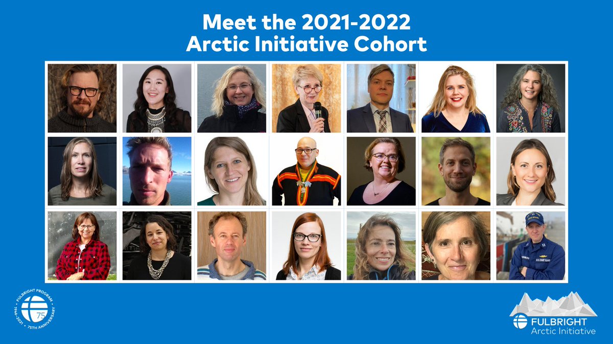 Pleased to announce the new cohort of #Fulbright Arctic Scholars! cies.org/arctic/meet-20…