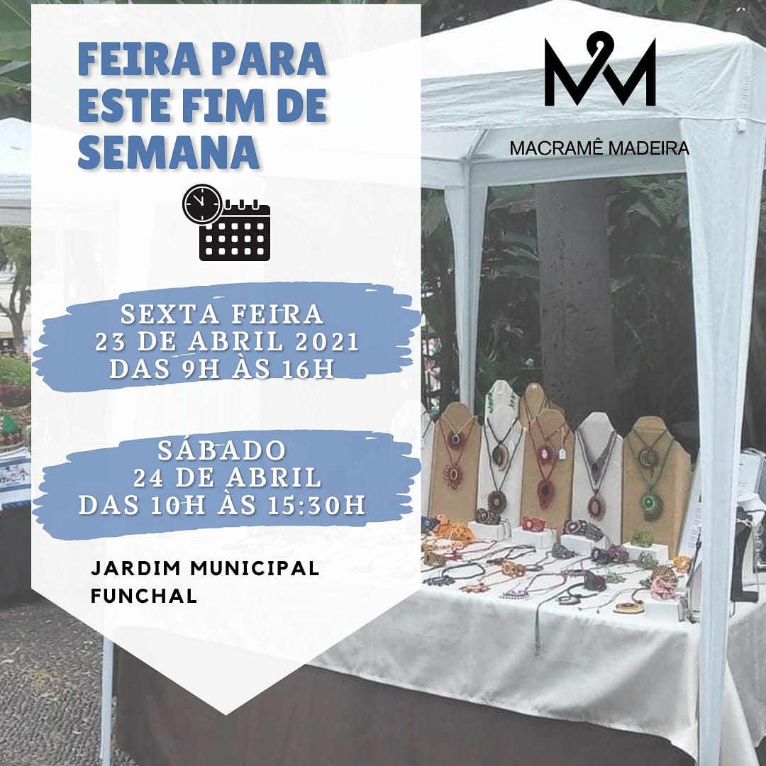 MacrameMadeira's tweet photo. Feira para este fin de semana
#funchal #macrame #diadamae https://t.co/G3MM64ACp6