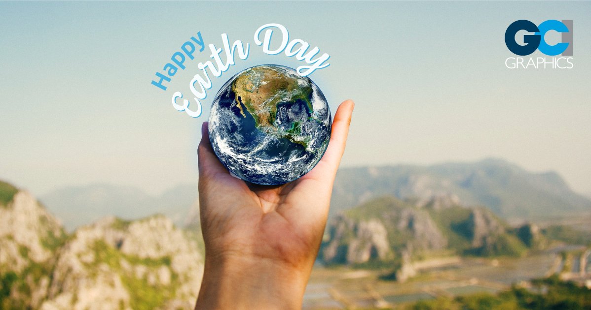 exploringgraphx's tweet image. Happy Earth Day from everyone at GCI! We support progress around the world toward sustainability and protecting our planet’s natural resources. #GCIGraphics #EarthDay #Sustainability