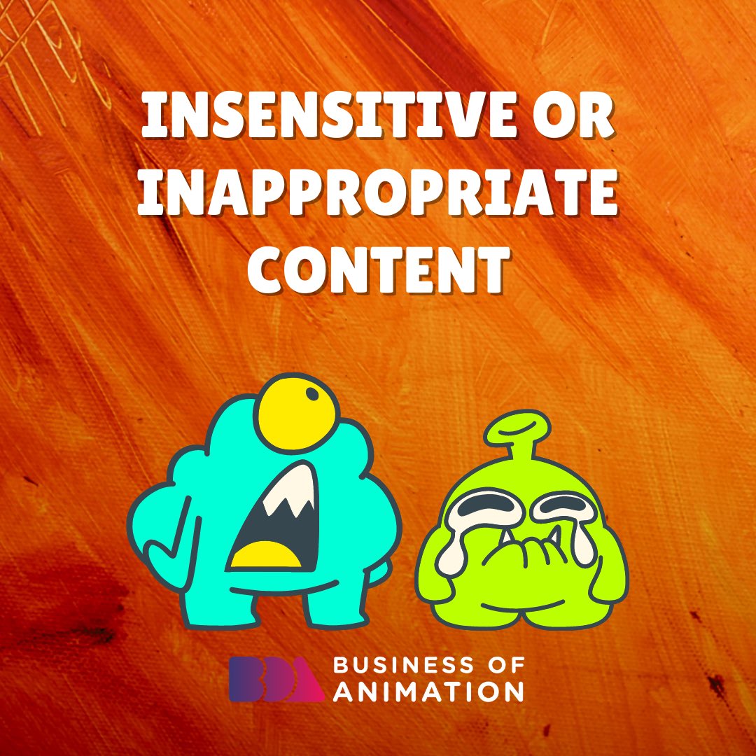 animationbiz's tweet photo. 7. Insensitive or inappropriate content
8. Budget and resouce issues
#AnimationPitch #AnimationPitches #AnimationPitching #PitchMeeting #PitchMeetings #AnimationBusiness #AnimatedBusiness #AnimatorsBusiness #AnimationStudio #AnimationStudios #AnimatorsStudio #AnimatorsStudios https://t.co/Hfv90jO9I5