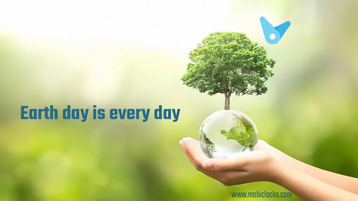 mobiclocks's tweet photo. Happy Earth Day from MobiClocks! https://t.co/IYmdH8aNLq