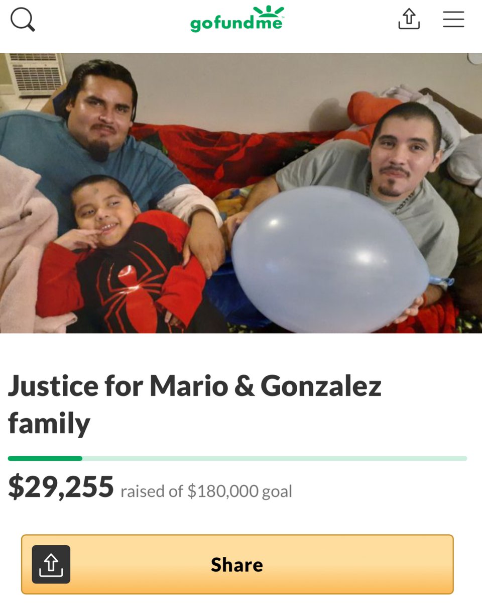 urbanpeace's tweet photo. Support the family of #MarioGonzalez who was killed by the Alameda, CA police on April 19th. While the family seek answers & justice, they need support as Mario was the principal caretaker.
https://t.co/rg0BcsMW7Q
#Justice4Mario #Justice4MarioGonzalez https://t.co/i11hyJDy1b