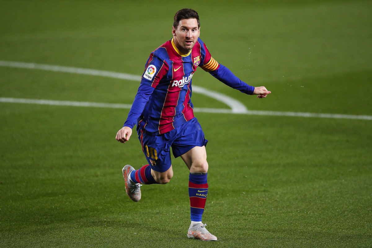 brfootball's tweet photo. 22 goals
8 assists

30 goal involvements for Messi this year and it's only April 🤯 https://t.co/vvi1GB4dG7