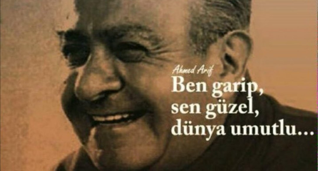 Terk etmedi sevdan beni
Aç kaldım, susuz kaldım
Hayın, karanlıktı gece
Can garip, can suskun
Can paramparça...
Ve ellerim, kelepçede
Tütünsüz uykusuz kaldım
Terk etmedi sevdan beni. #AhmedArif 🌹