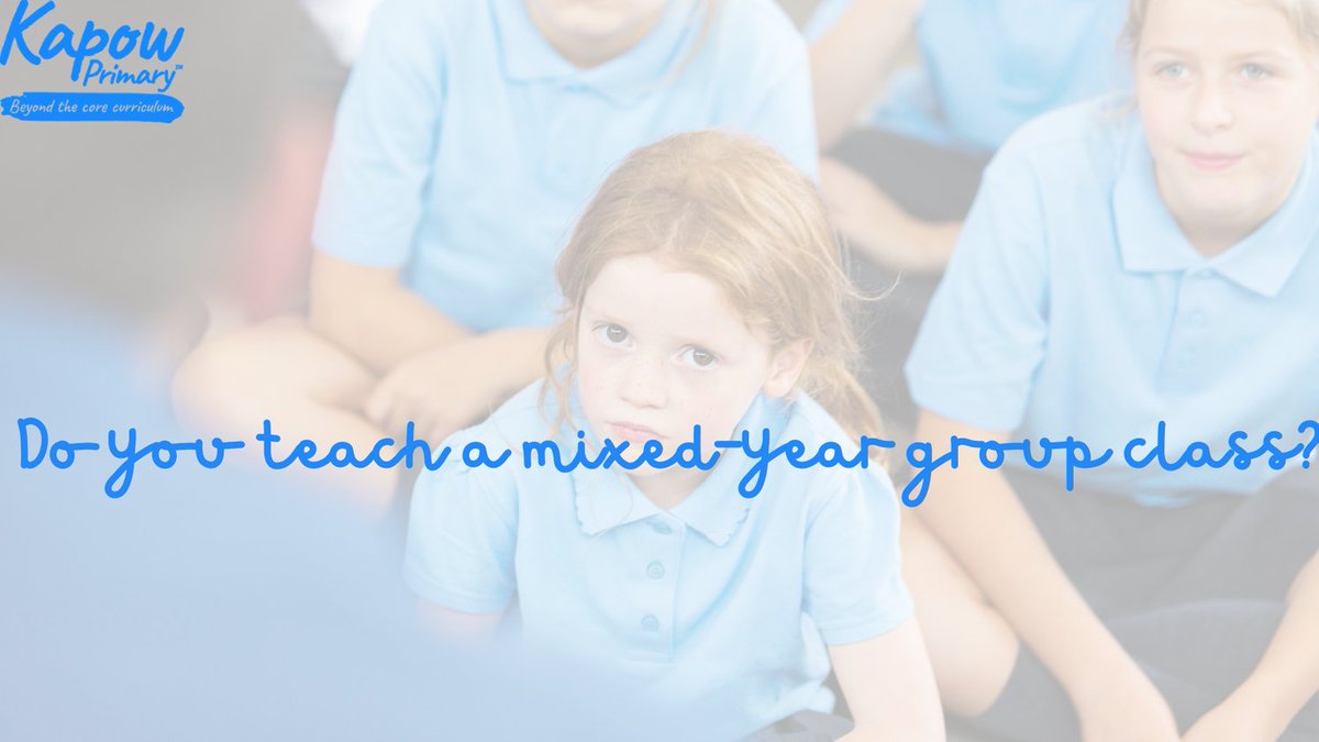 kapowprimary's tweet image. @kapowprimary are looking to have a conversation with mixed-age class teaching specialists - to share their knowledge, strategies, tips and possible a collaboration.
#smallschools #mixedageteaching #edutwitter