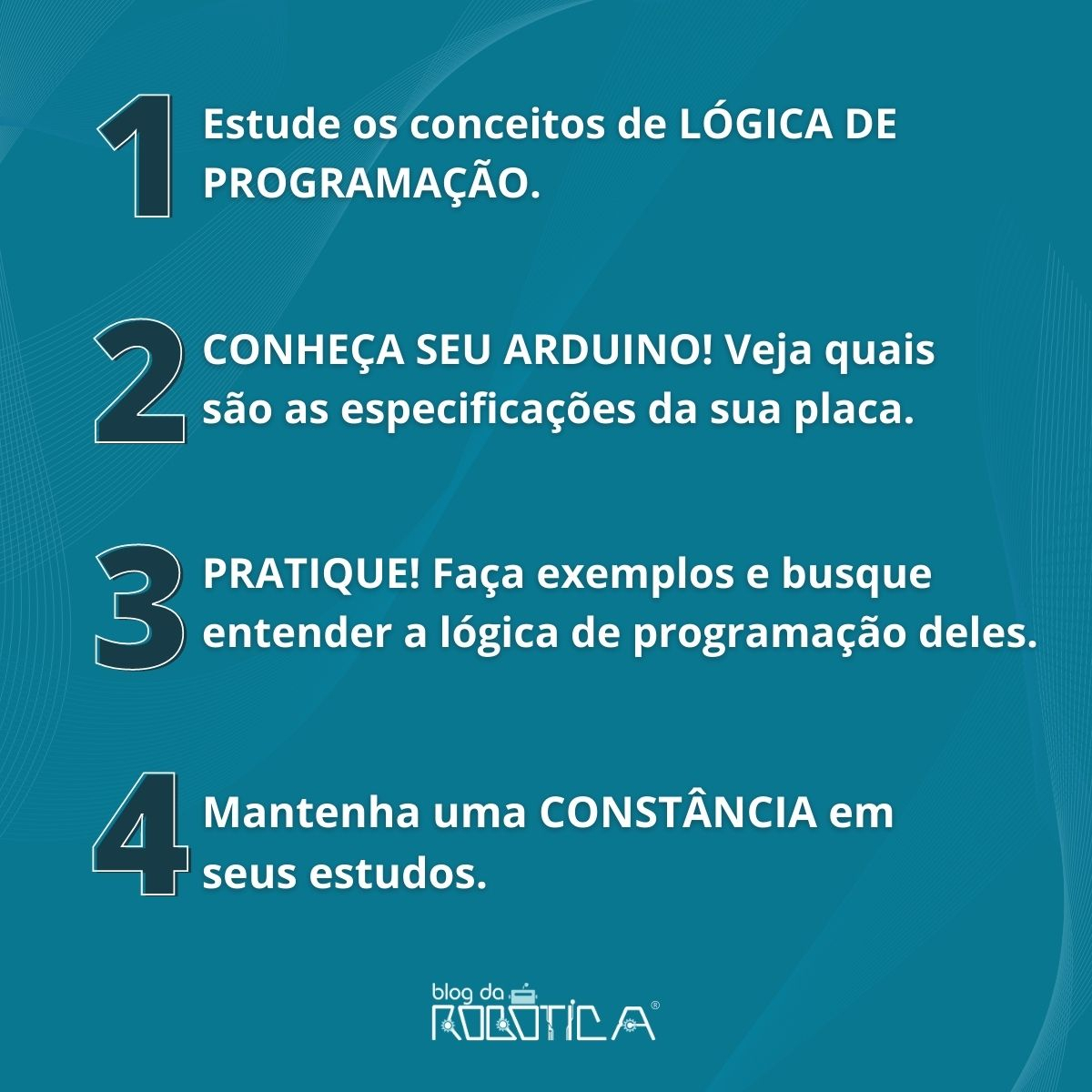 BlogDaRobotica's tweet image. 📌 Está iniciando ou quer começar a programar o Arduino? Temos algumas dicas pra você! 🤓
#blogdarobotica #robotica #eletronica #tecnologia #arduino #engenharia #inovacao #casadarobotica #dicadarobotica