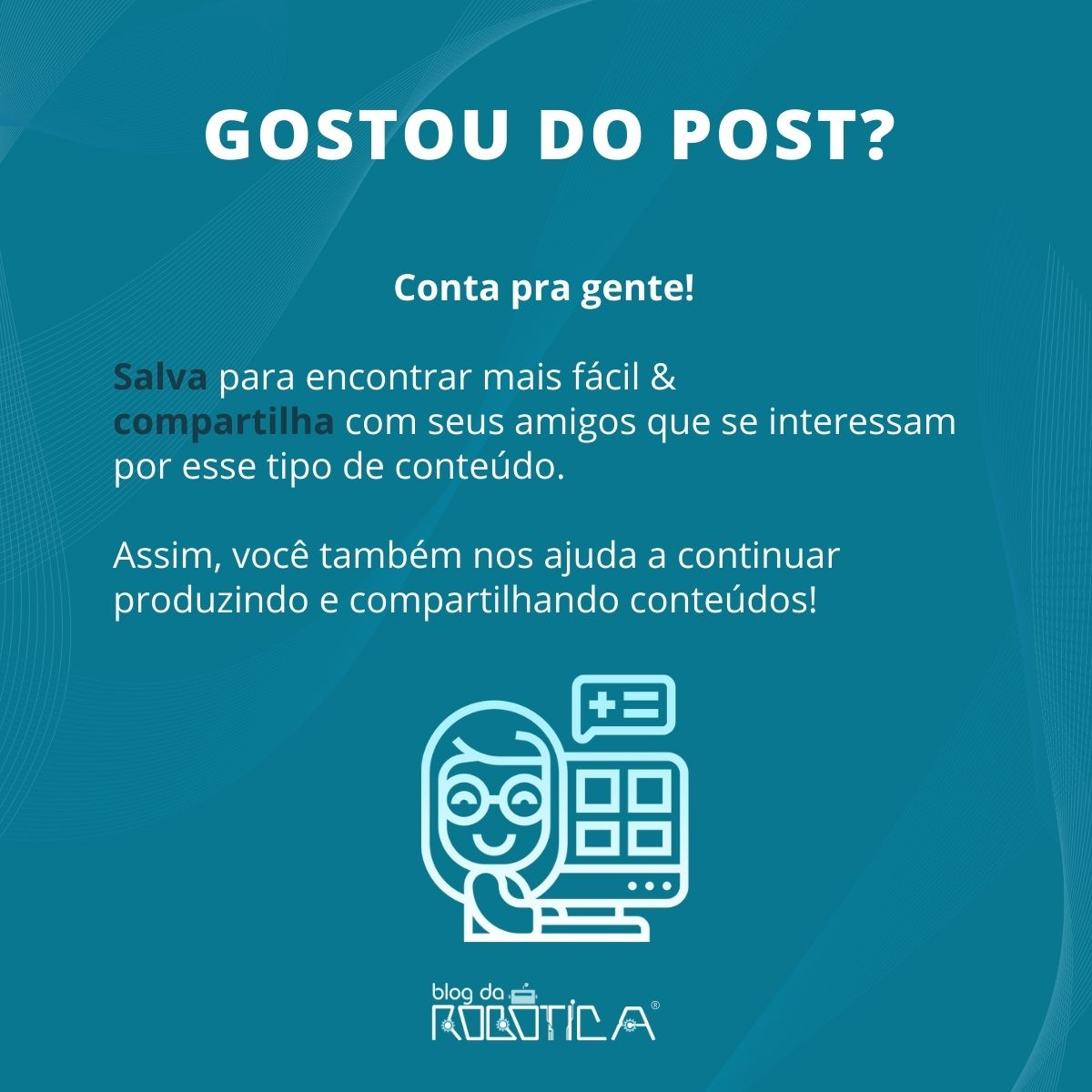 BlogDaRobotica's tweet image. 📌 Está iniciando ou quer começar a programar o Arduino? Temos algumas dicas pra você! 🤓
#blogdarobotica #robotica #eletronica #tecnologia #arduino #engenharia #inovacao #casadarobotica #dicadarobotica