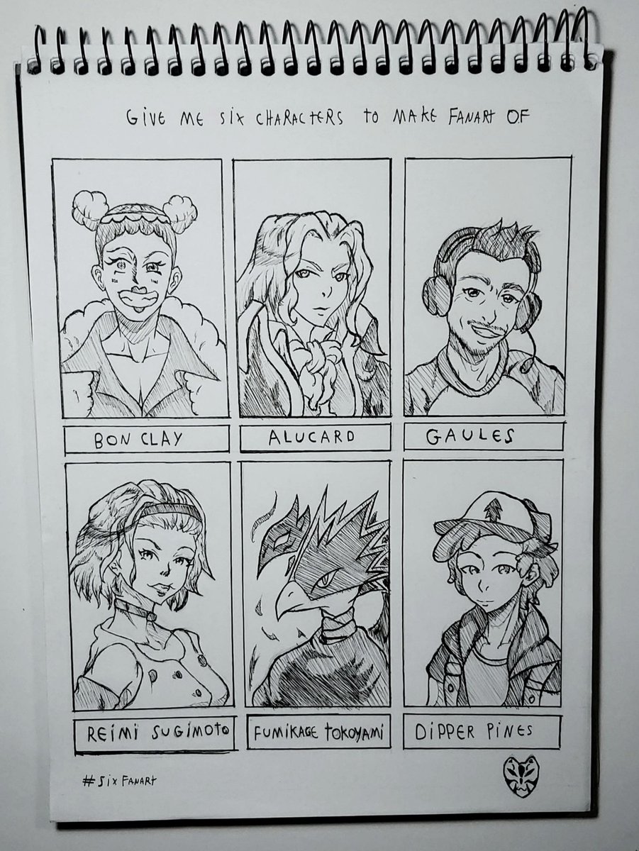 AngeloElKitsoul's tweet photo. Quase esqueci de postar, meu six fanart desse ano

🔃 + ❤ = 🥰 https://t.co/tWqZsUO5MI