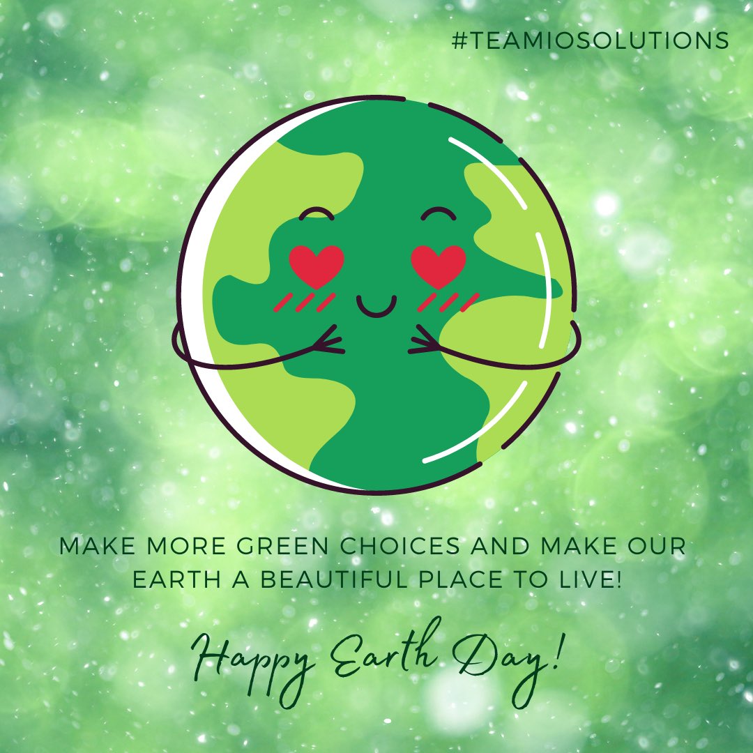 iosolutionsca's tweet image. Happy Earth Day 🌎🌱 Joyeux Jour de la Terre #gogreen