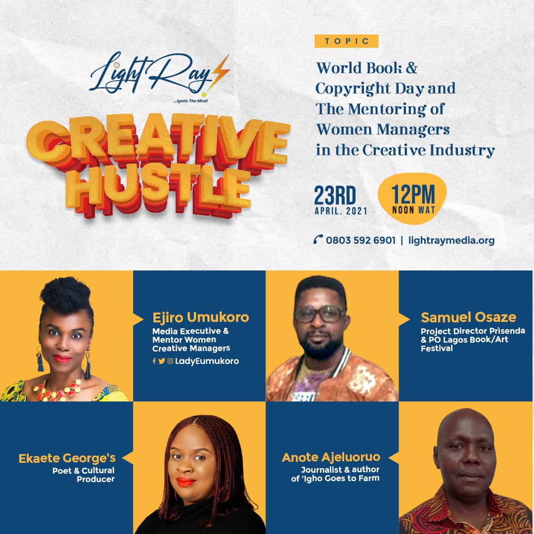 LadyEumukoro's tweet image. Join us on @LightrayM Creative Hustle in my Convo with these great team of Creatives!
We need more Creative Women Managers handling &amp;amp; running creative companies successfully - an area I have trained&amp;amp;continue to mentor girls &amp;amp; women to excel &amp;amp; have ownership.