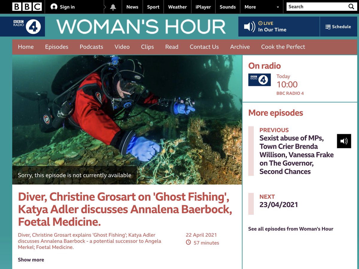 CGrosart's tweet photo. https://t.co/rfgR7YXKRI
Incredible day for #EarthDay  and #ghostfishinguk Thank you SO much to the BBC for getting our message and important work out there. A pleasure to work with you x https://t.co/0F2v0BxNdN