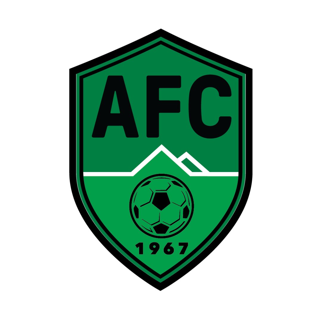 We are thrilled to unveil our NEW LOGO and Website at almadenfc.org Let's go AFC!