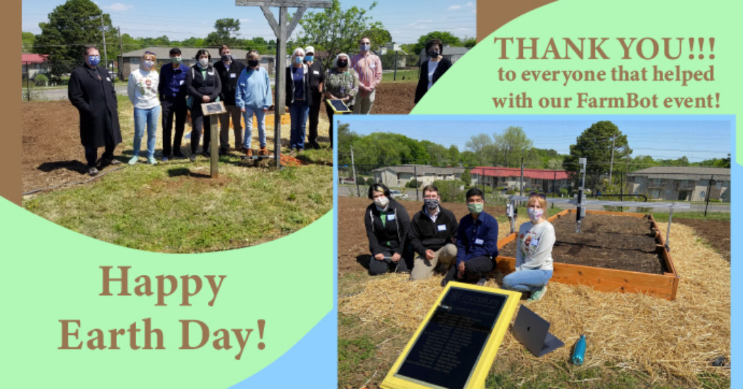 THANK YOU to @CASAMadisonCty &amp; all that came to see our FarmBot!! Updates will post here or our newsletter at mycelium.ngo or sporehsv.org. Happy Earth Day!
#huntsville #casavegetablegardens #farmbot #sporehsv #mycelium #earthday #hsv #northalabama #farmers