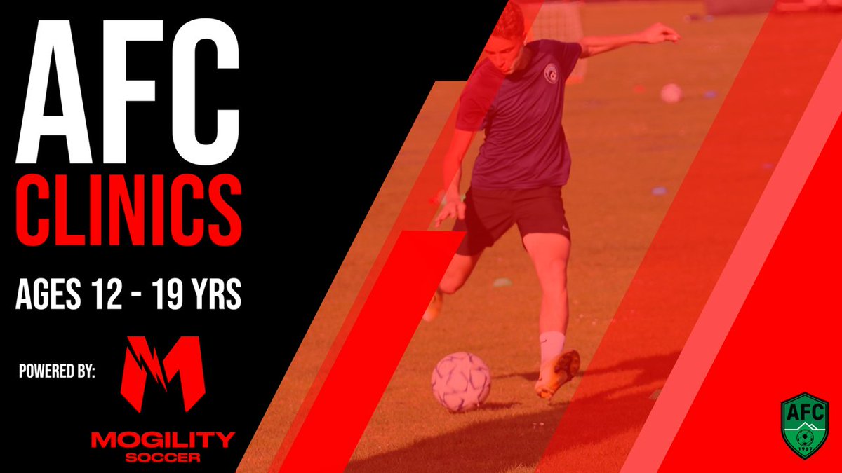 Hey AFC! Join us beginning THIS Sunday for the Almaden FC Finishing and Goalkeeping Clinic powered by Mogility Soccer!
*space is limited so, reserve your spot for this awesome clinic today! almadenfc.org/clinics