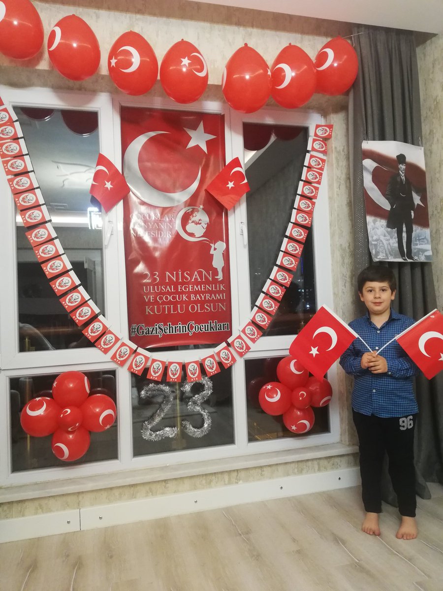 23 Nisan Kutlu Olsun... <a href="/gantepvaliligi/">Gaziantep Valiliği</a> <a href="/GaziantepBeld/">Gaziantep Büyükşehir</a> <a href="/Gaziantep_MEM/">Gaziantep İl Millî Eğitim Müdürlüğü</a> <a href="/sahinbeybel/">Şahinbey Belediyesi</a> #GaziŞehrinÇocukları #Gaziantep #23Nisan <a href="/GaziantepEBA/">Gaziantep EBA</a> #23NisanUlusalEgemenlikveCocukBayramı