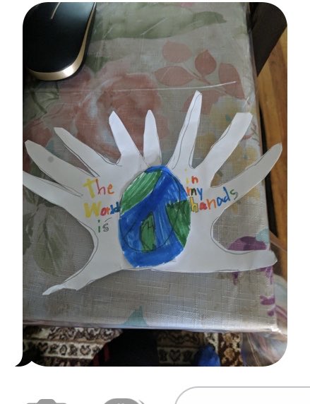 After a week of learning about Earth Friendly choices, Class 2A wants everyone to know that...