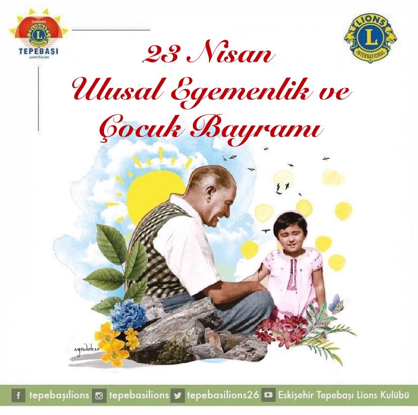 Özgürlüğün, eşitliğin ve adaletin temeli ulusal egemenliğin, Türkiye Cumhuriyeti’ne ve çocuklara armağan edildiği bayram, #23NisanUlusalEgemenlikveÇocukBayramı Kutlu Olsun.