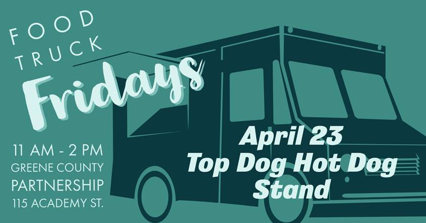 Looking for a delicious and quick lunch? Top Dog Hot Dog Stand will be serving up some of the best dogs in town tomorrow in our parking lot from 11am-2pm 🌭 ⛱ We'll see you when you get here! 🤗 #FoodTruckFriday