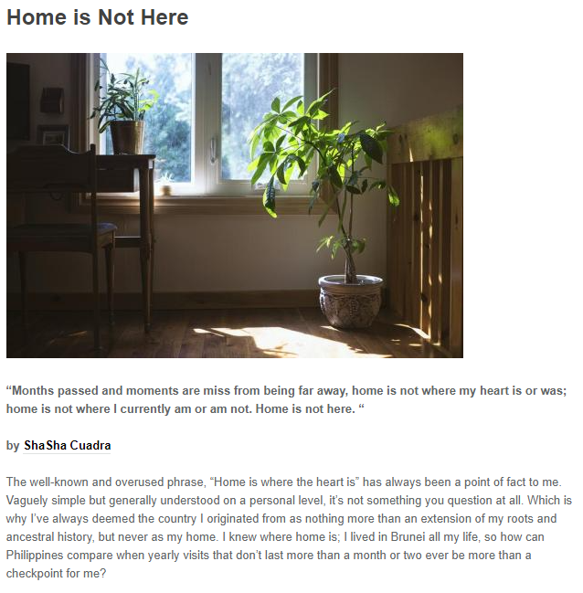 SongketAlliance's tweet photo. Stranded during a pandemic, ShaSha laments how make a home away from home.

https://t.co/mzvpDloGlf https://t.co/OJ8Y0JIHdi
