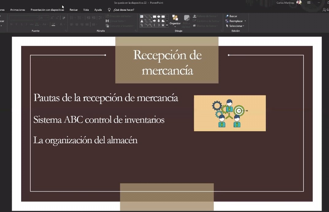 #calidad
La recepción de mercancías es una de las operativas más importantes del almacén, ya que es la que inicia el flujo de materiales

<a href="/omaralpuche/">omar alpuche leal</a> <a href="/StephaniaYeh/">Stephania De Los A. Carrillo Yeh</a>