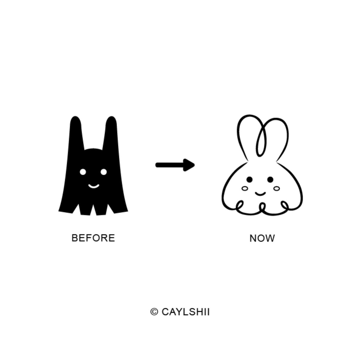 caylshiii's tweet photo. Total revamp for this bebi @Bunbooislove 
Time for a change.
Bunboo became. . . fluffier(?) 😆
#artph #artwt #ArtistOnTwitter #bunboo #絵描きさんと繋がりたい https://t.co/b3dyFqSJV7