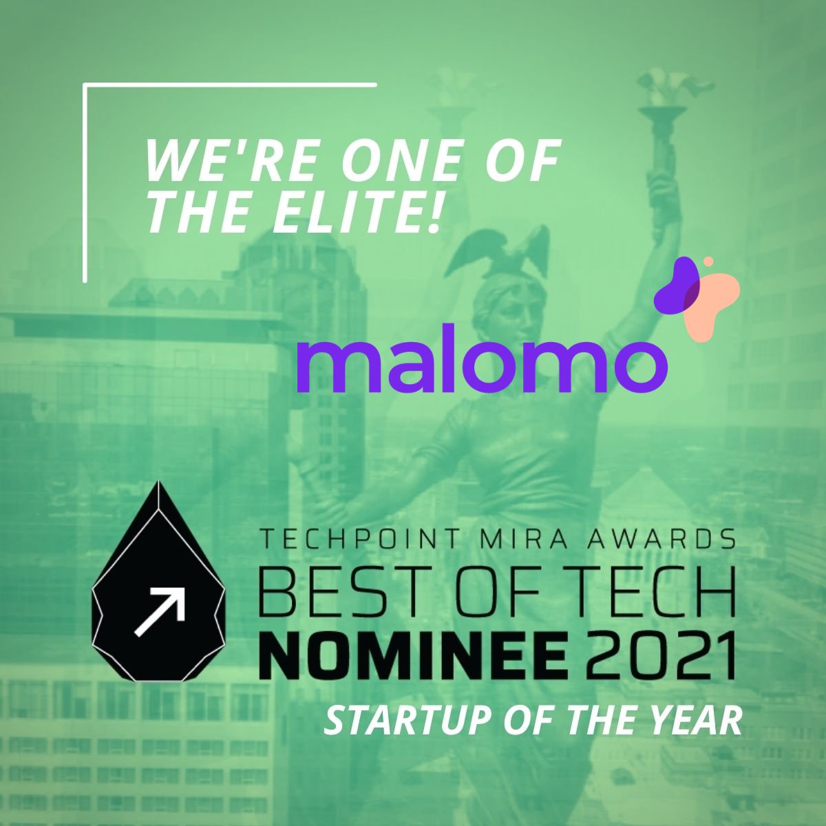 We're so proud of Yaw for winning Entrepreneur of the Year and our whole team for winning Startup of the Year from TechPoint's #MiraAward tonight! Congrats to all the other nominees! We're speechless!!!
