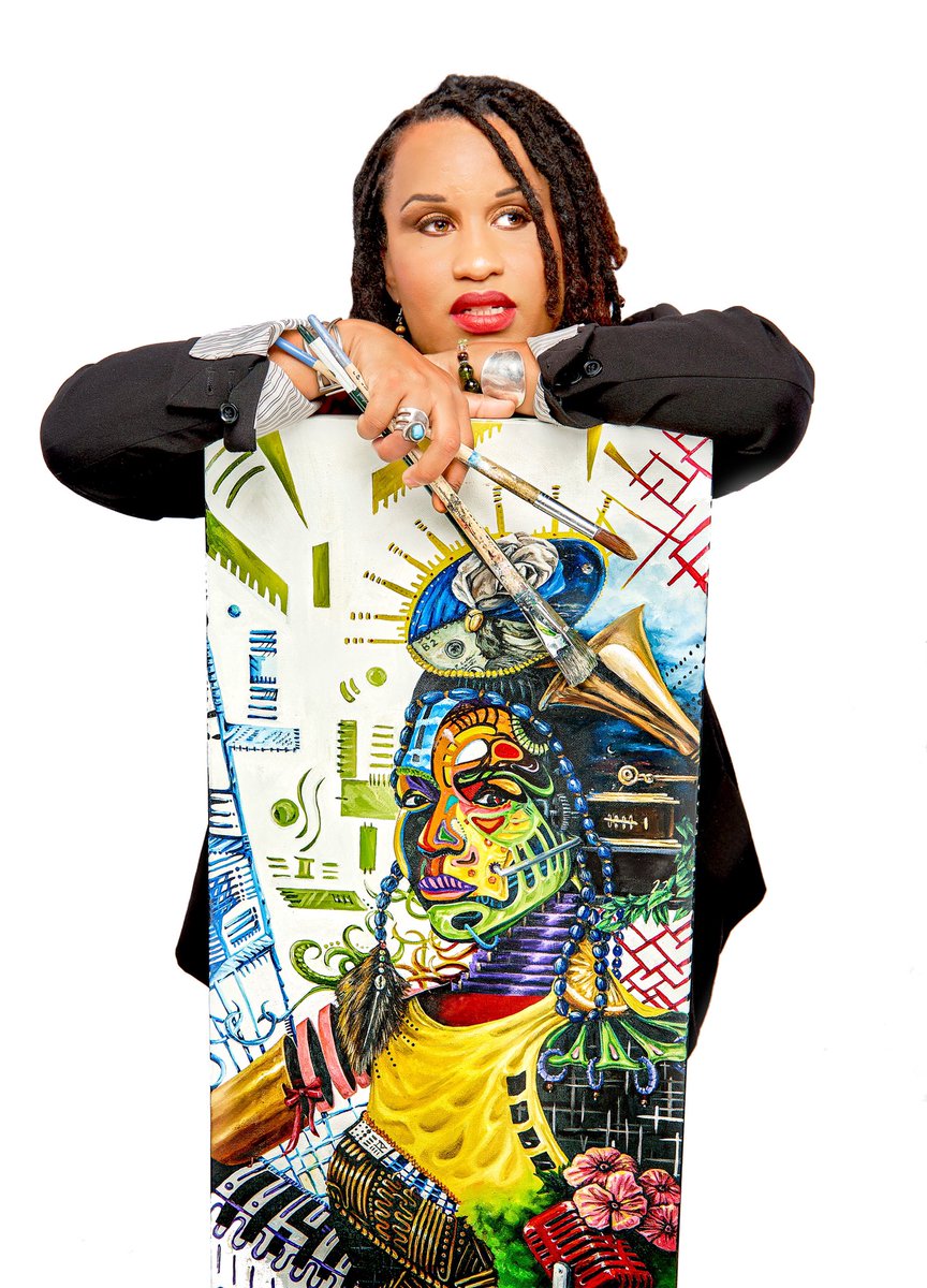 I think we just got a little cooler. Say hello to Keisha Whatley, UPA’s newest team member &amp; super talented Artist-in-residence! #4101Market