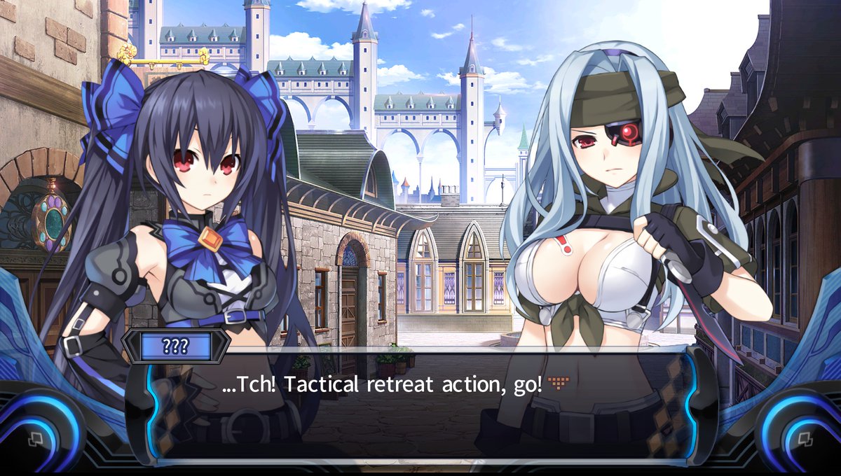 ShinsouBlue's tweet photo. Lid's a Metal Gear girl for sure #HyperdevotionNoire https://t.co/FEPy1N2GlT