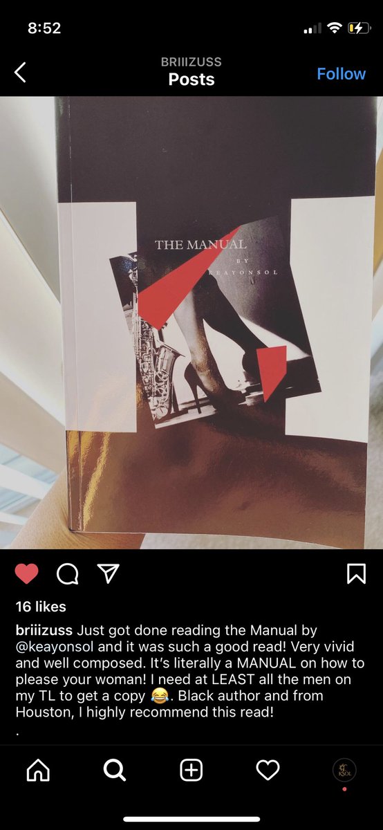 KeayonSol's tweet image. #TheManual  #gogetthat