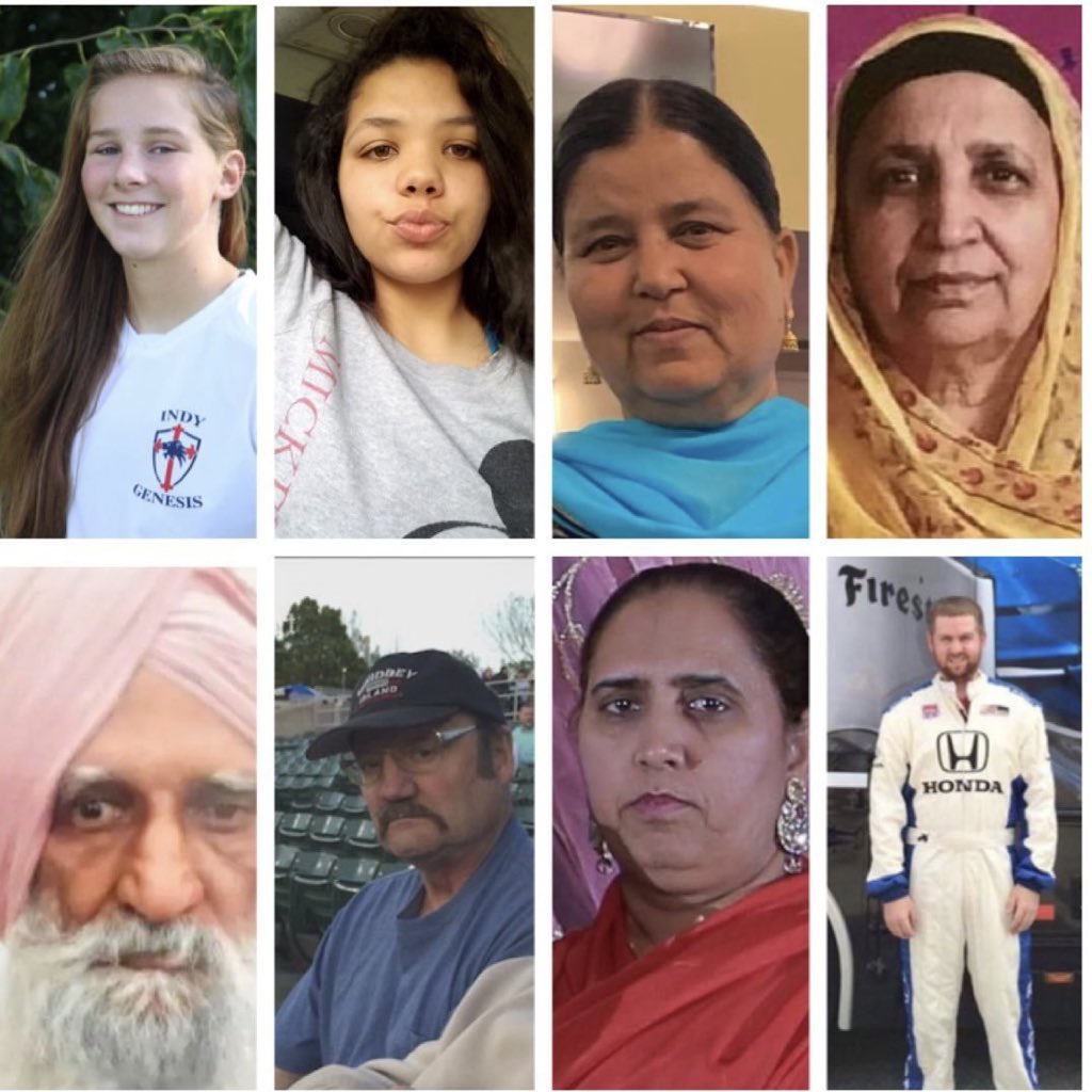 iamreneejai's tweet photo. Moment of silence within the hour to remember these 8 beautiful souls taken too soon a week ago tonight. #fedexstrong #indystrong #loveindy https://t.co/C9y2v3hDNj