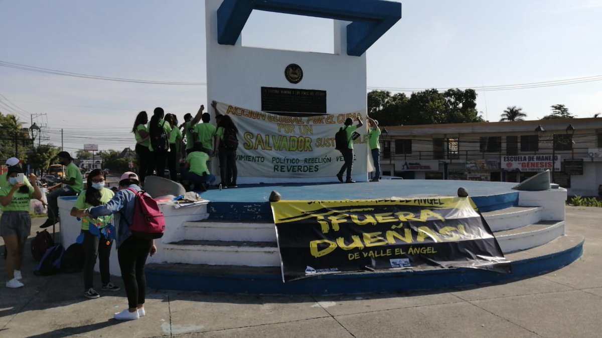 🚫 Que el "desarrollo" no esté disfrazado de explotación de recursos.

Por un, El Salvador Sustentable 🇸🇻.

#FueraDueñas
#DiaDeLaTierra2021