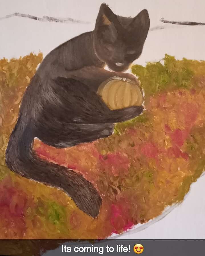 MessesCreative's tweet image. Here's the work I've done today! Im currently working on a special request! Im super excited to see how it turns out because im able to give it my own creative twist. Feeling inspired by a very famous artist im gonna add his twist and style into it