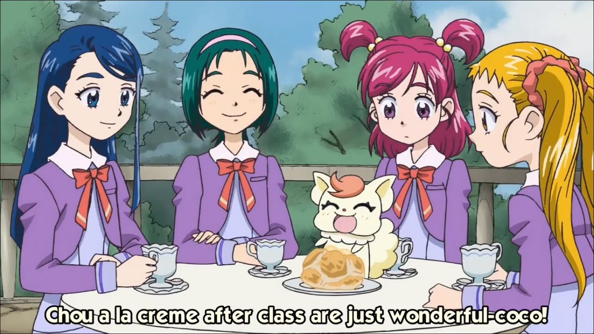 when june said "you will like pretty cure 5 if you like Creatures" they were Right