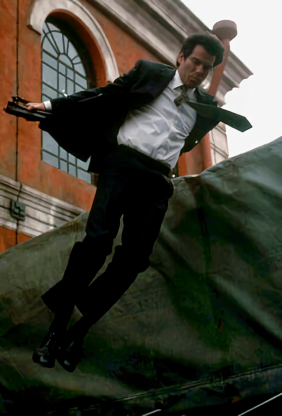 Jump into the weekend like Bond! #TGIF #GOLDENEYE