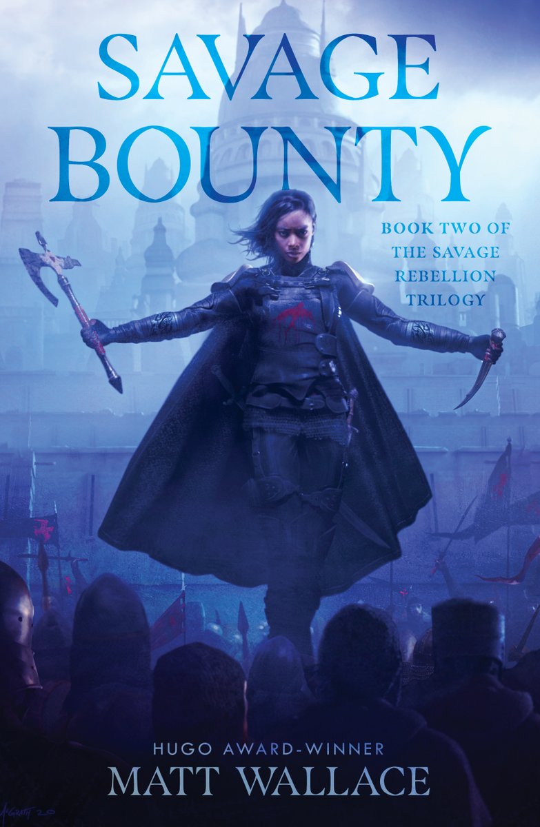 Finally (for now): July 20th! The sequel to my empire-smashing adult epic fantasy novel SAVAGE LEGION will be unleashed on the world as a paperback original! SAVAGE BOUNTY ups the stakes on every front for every character in a major way. Preorder it now!  https://bookshop.org/books/savage-bounty-volume-2/9781534439238
