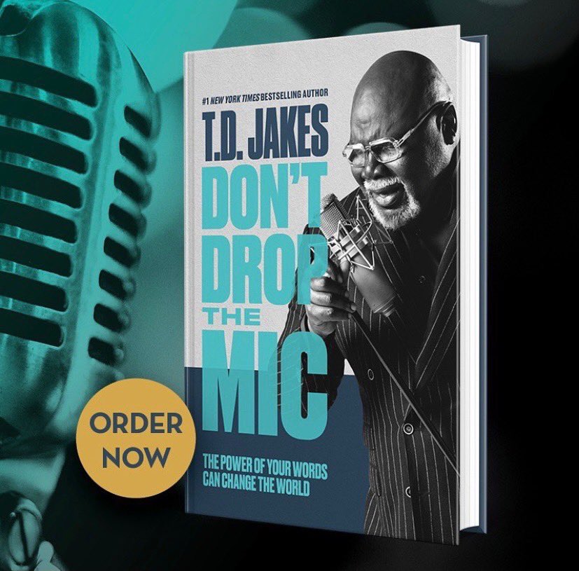 As never before, we need to do more than hear; we must listen! The power of life and death is declared from the mouth. What are you saying that will alter your destiny? Your words do matter. Get your copy of #DontDropTheMic at tdjakes.com/ddtm! 😇