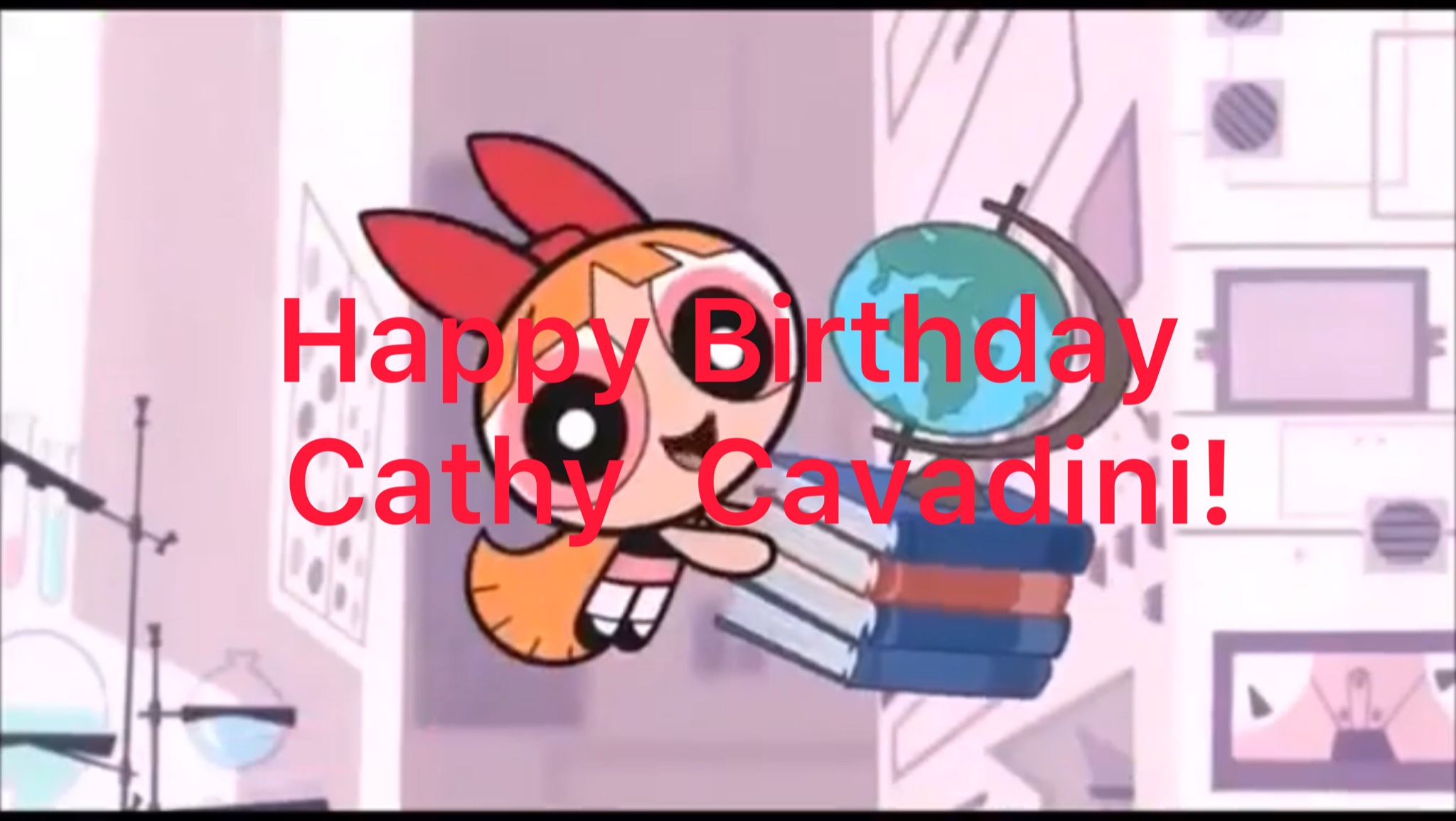 Happy Birthday to Cathy Cavadini! The voice of Blossom from The Powerpuff Girls 