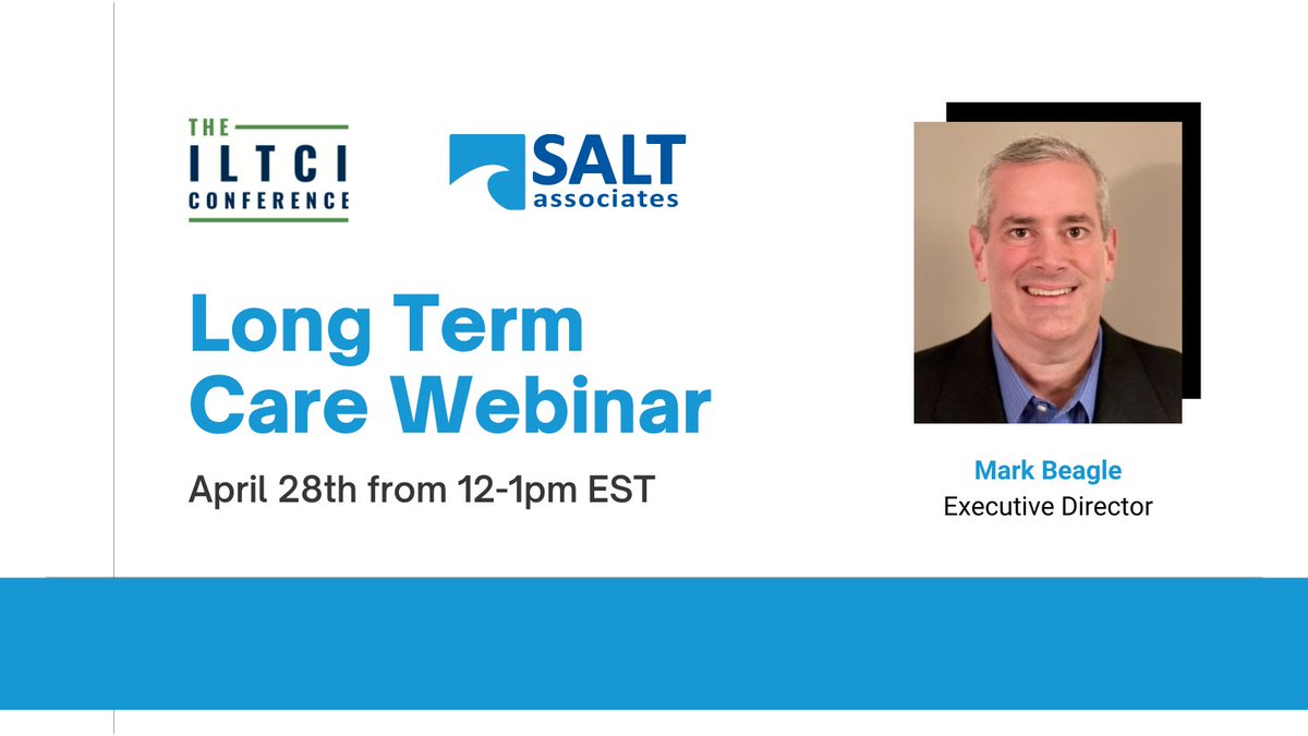 SaltAssociates's tweet image. SALT has helped several LTC market leaders effectively manage their LTC claims risk by applying our extensive expertise via claim audits and consulting engagements.