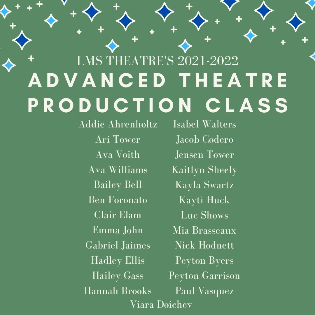leandermsTSD's tweet photo. ⭐️Congratulations to the 2021-2022 LMS Advanced Theatre Class⭐️ I am so so proud of y’all and am so excited to have class with you next year! https://t.co/dHWMZ03VqX