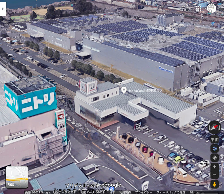 パドラッパ 本日開店のチラシが入っていた Jrで瀬田川を渡るところの三洋電機大津工場 洗濯機 太陽電池 だったところ ニトリの向かい Googlemapではストビューで建築中 3dビューでパナという過渡期 大津店 東京インテリア家具オフィシャルサイト