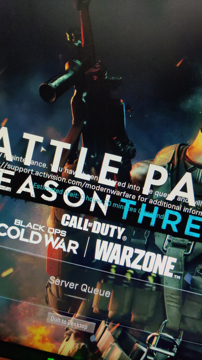 rnolasko's tweet photo. @CallofDuty Fix Your servers... https://t.co/XQwJIMXMAH