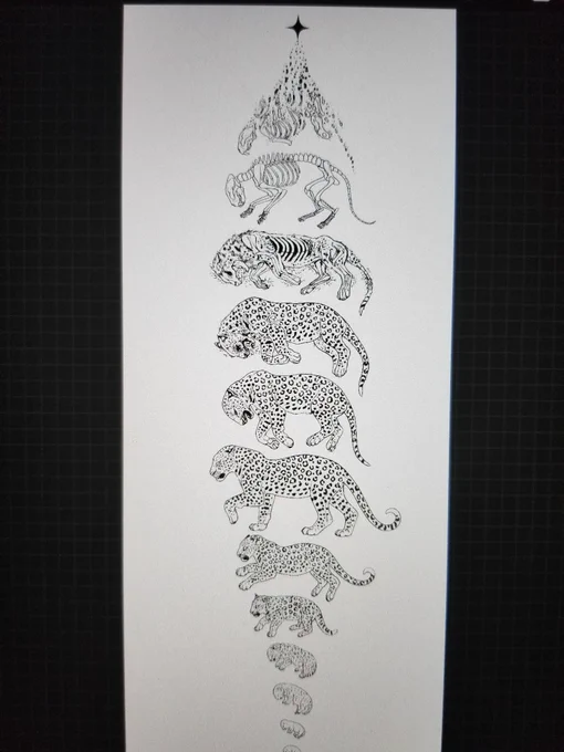Making a leopard and also a jaguar version while I'm at it 83 for my jaguar friends 