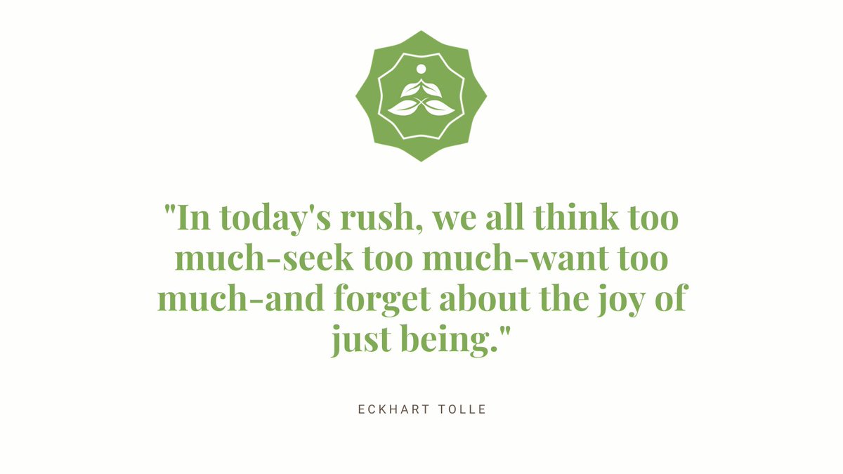 SweetmanRobert's tweet photo. "Be happy in the moment, that's enough."
#existtribe #healthtech #mindfulness #yoga #yogapod #sleep #meditation #health #happy #yogasleepnode #joy #gratitude #food #visualization https://t.co/U99B2gEOBW