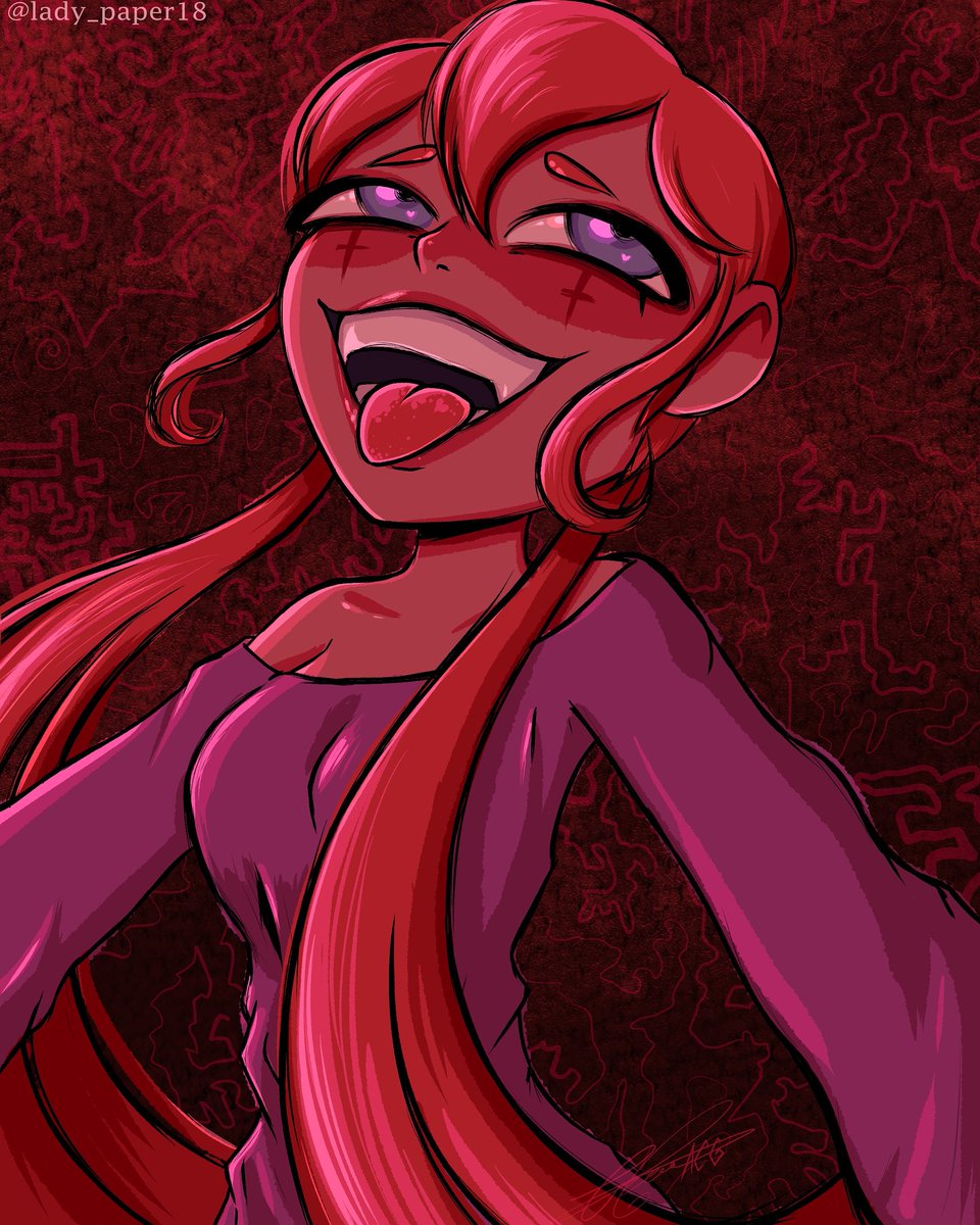 LadyPaper2's tweet image. Momo❤

#Oc #ocs #art #Ahegaofacegirl