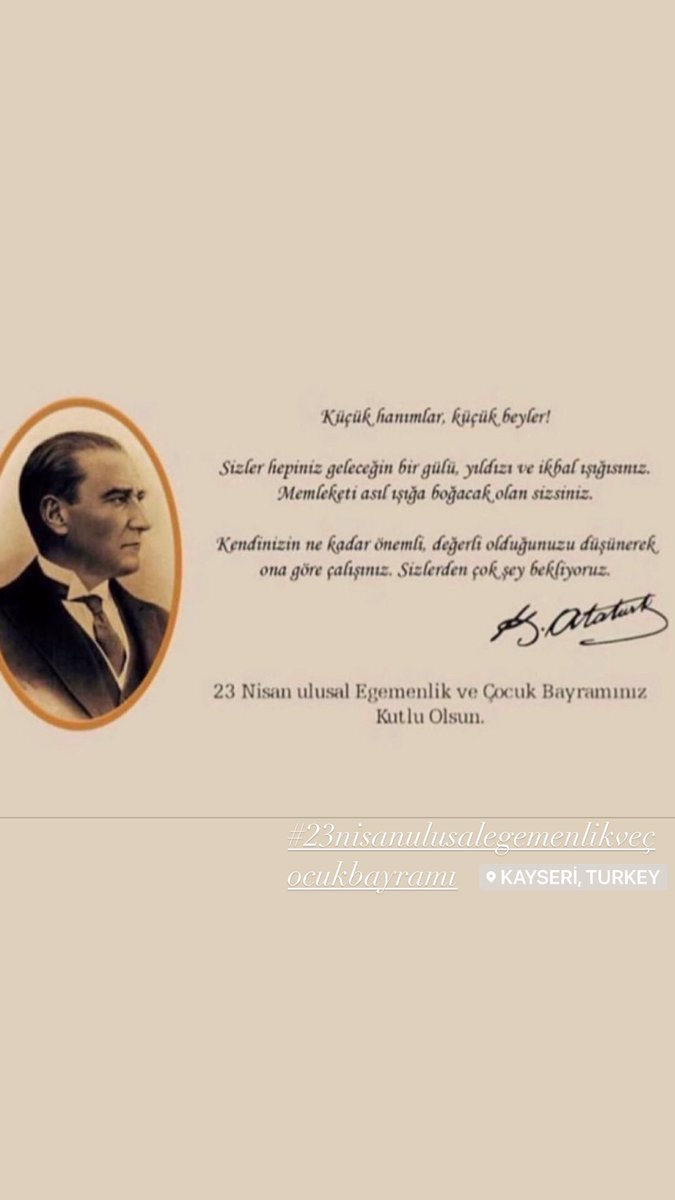 #23NisanUlusalEgemenlikveCocukBayramı