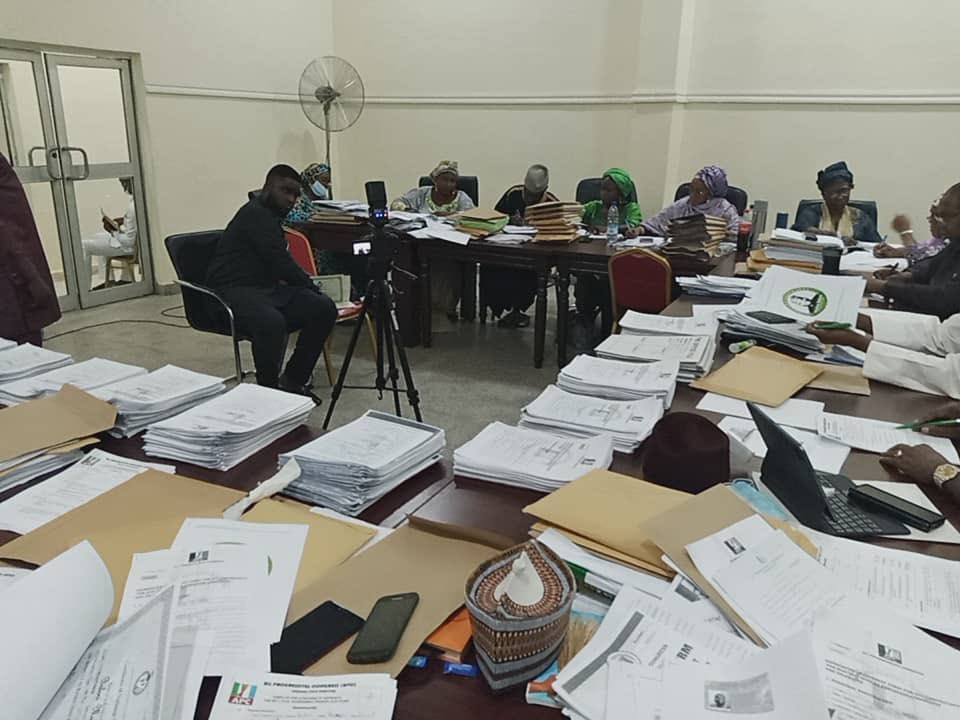 muktarbaloni's tweet image. Just after being grilled &amp;amp; seasoned by the APC screening committee 😅 
We believe we are now fully ready to serve the 550,000 residents of Kaduna North Local Government!🙏🏾