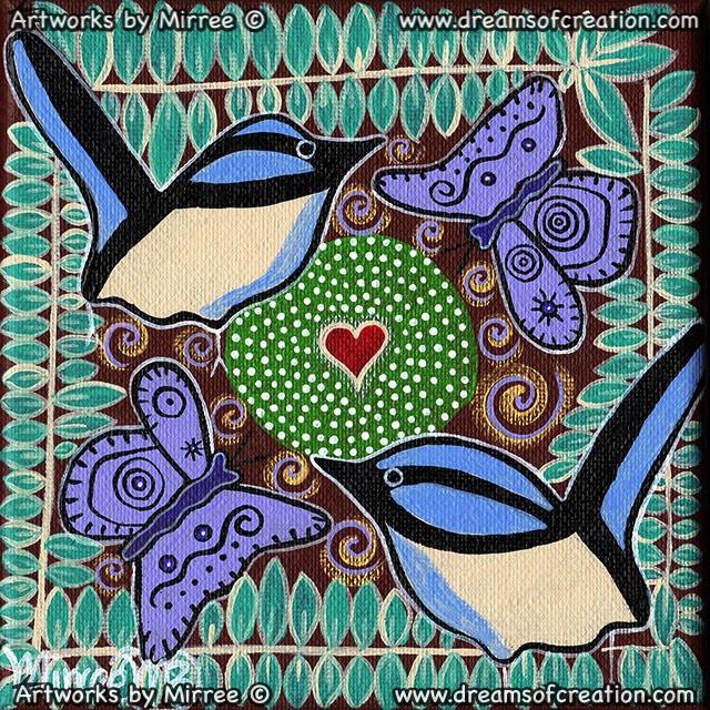 WISHING YOU A WONDERFUL DAY AT THE SACRED WATER WATER SITE WITH BLUE WREN & BUTTERFLY 🧡❤️💚💙💜🧡❤️💚
Lets go walkabout in nature.
Take a look one this link: https://t.co/5ADm0801aD
#painting #extinction #art #contemporaryart #loveart #nature #artcollecting #paintingoftheday https://t.co/JL1jbUQnFo