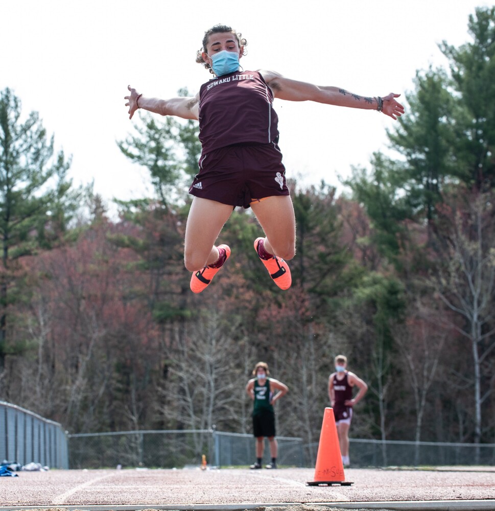 Local high school teams are back on track after losing last spring to the pandemic. Photographer Russ Dillingham was at the latest meet.  https://www.sunjournal.com/2021/04/22/photo-album-edward-little-and-leavitt-get-back-on-track/