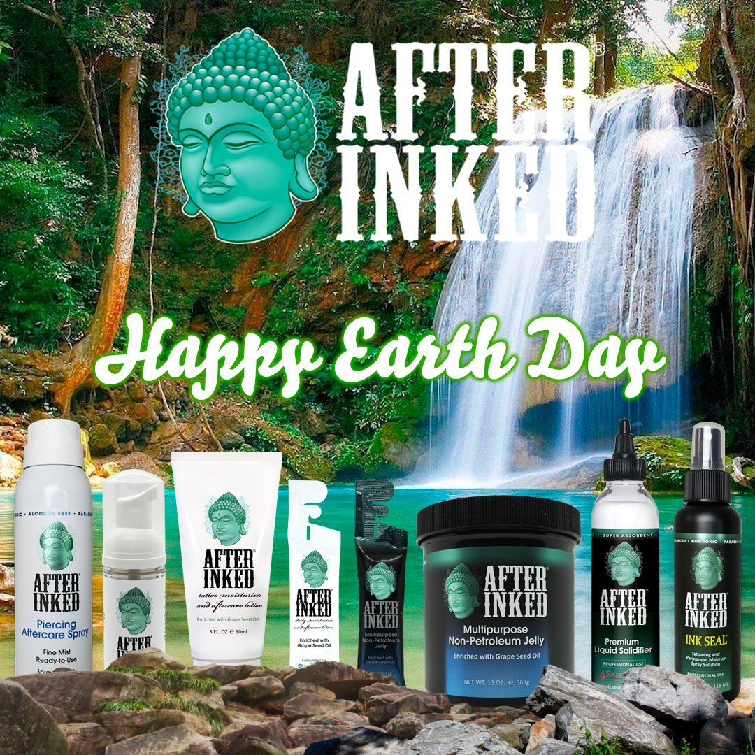 Celebrating our Planet Earth! We need to protect it! #EarthDay #EarthDay2021 #earthdayeveryday #afterinked #proudusers #formulatedforperfection #afterinkedeveryday #tattooaftercare #vegan
#earth #nature #ecofriendly #recycle #happyearthday #gogreen #environment https://t.co/xn053ZHaen
